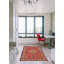 Kargahi One-of-a-Kind Rectangle: 3'10" X 6'5" New Age Wool Area Rug in Red