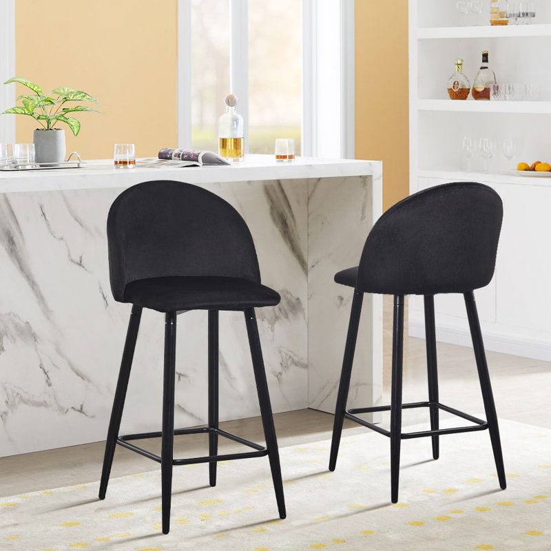 Woodworth Counter Stool, Black