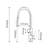 AvaMalis Pull Out Kitchen Faucet-88387569