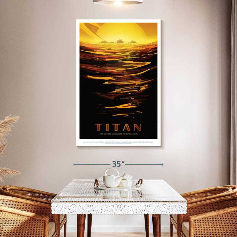 Oberle Titan Retro Print, 24" H x 16" W