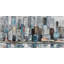 Abstract Urban Skyline Print On Canvas-98694434