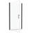 Bathroom Pivot Shower With Quality 1/4" Tempered Glass - Sleek Look Door Style, Assurance