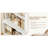 73.2''H Standard Bookcase, 6-Tier Tall Open Bookshelf, Home Library Bookcase-560701625