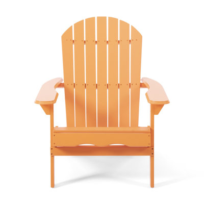 Teigan Solid Wood Folding Adirondack Chair