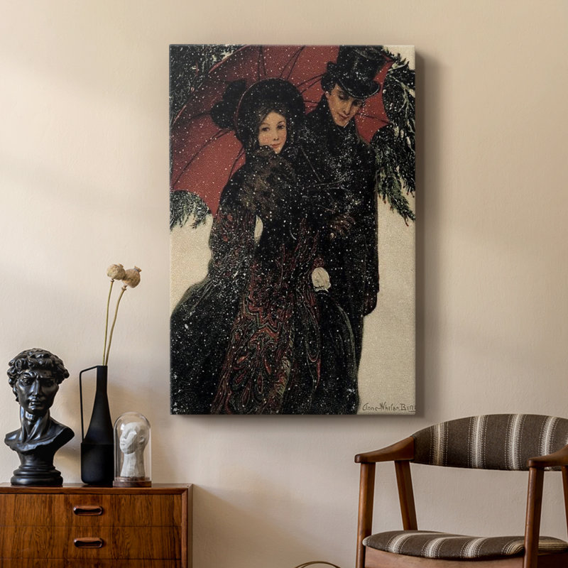 Impression de portrait rétro XCII - galerie Cavas sur mesure, H 36 po x l 24 po