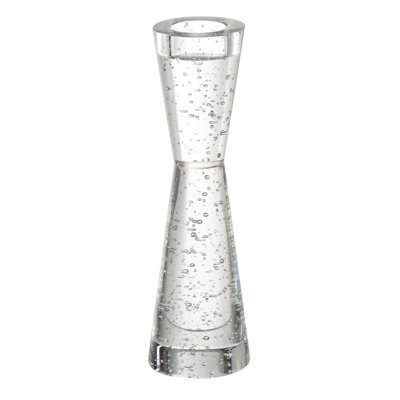 10.4'' H Glass Tabletop Tealight Holder
