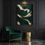 «Abstract Landscape 48», art mural sur toile verte-846350507