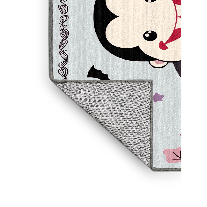 Tapis de Noël lavable The Holiday Aisle®, Rectangulaire 8 pi x 10 pi