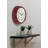 Midcentury/Modern Round Plastic Wall Clock 9.5 Inches-709414024