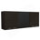 Armoire murale Yuma de 150 po, deux armoires fermées, deux tablettes ouvertes