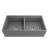 Contempo 36'' L Double Bowl Fireclay Kitchen Sink-86508411