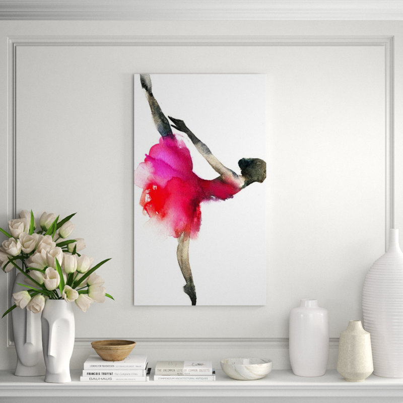 The Color Of Ballet II Print by Emma Brooks, 42" H x 24" W x 1.5" D, Outdoor