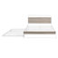 Structure de lit plateforme avec lit gigogne en métal grand-2095572998