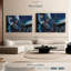 «Blue Cool Wall Art» sur toile-1863295864