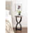 Ulott Wood and Metal Round Side Table
