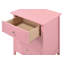 Table de chevet Glory Furniture Daniel avec placages en bois véritable et tiroirs à queue d'aronde durables, parfait pour les chambres à coucher modernes-567859574