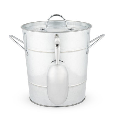Seau à glace en métal galvanisé
