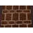 Brown Gabbeh  Runner Rug 3x9