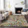 Seoras Washable Paisley Indoor / Outdoor Rug