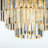 6-Lights Modern 3-Tier Round Fringe Crystal Chandelier-197923459