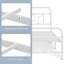 Structure de lit en métal avec tête de lit Aylena-88112674-87944528