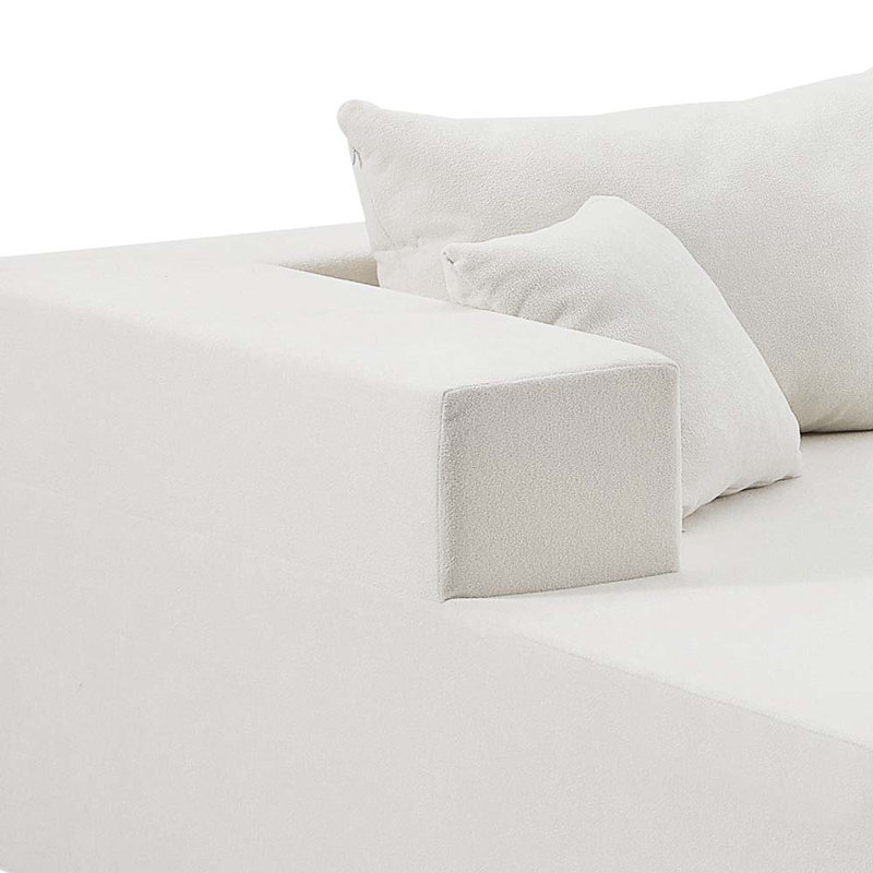 Canapé-lit modulaire Minimalist, Beige