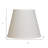 White Linen Empire Lamp Shade