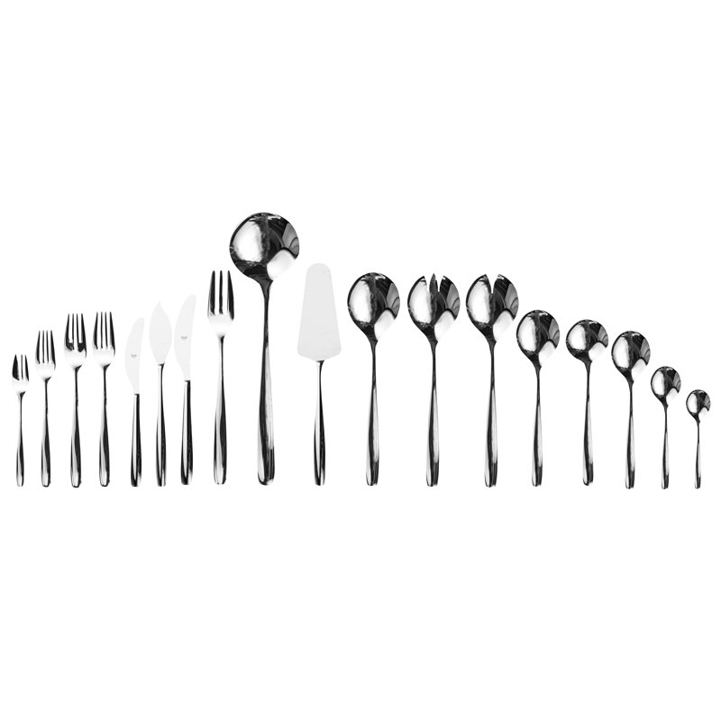 Ensemble de couverts Morgana - 151 pièces - Acier inoxydable
