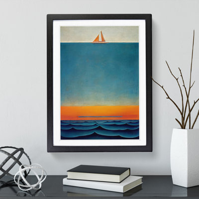 Boat Above the Horizon - Wall Art