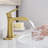 Sink Faucet With Deck Plate Waterfall Nickel Gold With Pop Up Drain And Supply Lines Bathroom Faucets For Sink 1 Hole One Handle Faucets Vanity Bath Mixer Tap-125230804