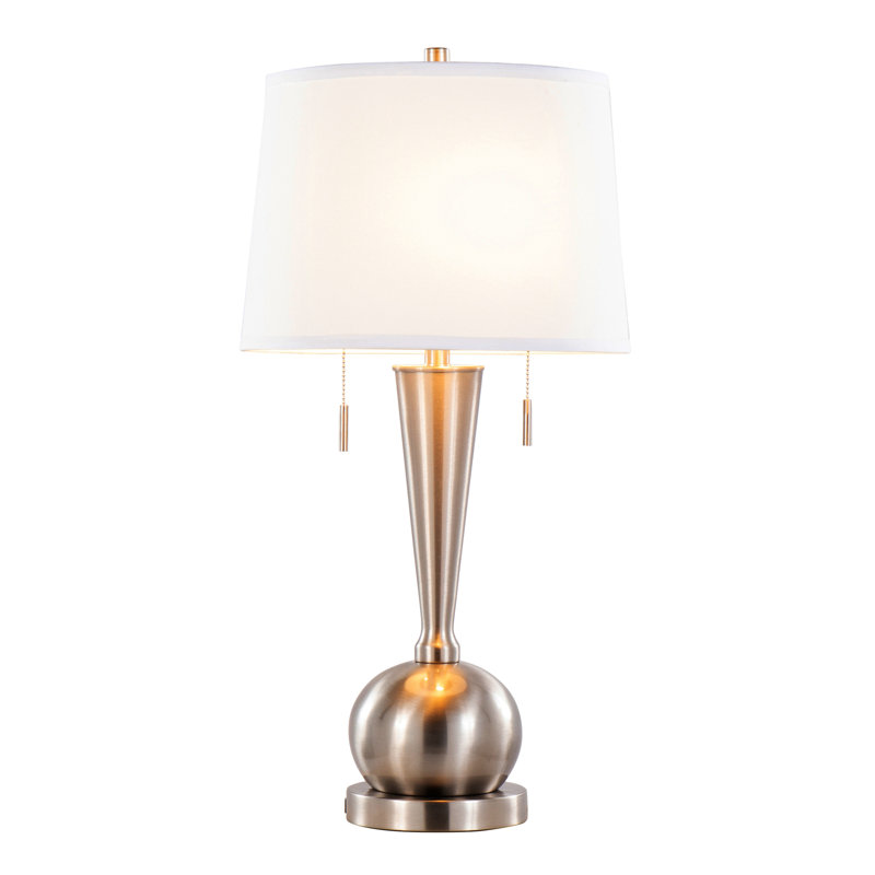 Lampe de table contemporaine en métal