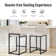 Upholstered 24" Counter Kitchen Stool Set of 2