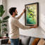 Falling Petals Botanical 1 Piece Single Picture Frame Wall Art-2049049955-2049049752