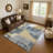 Premium Machine Washable Mehara AMF1692 Mid Century Rug-1762031032