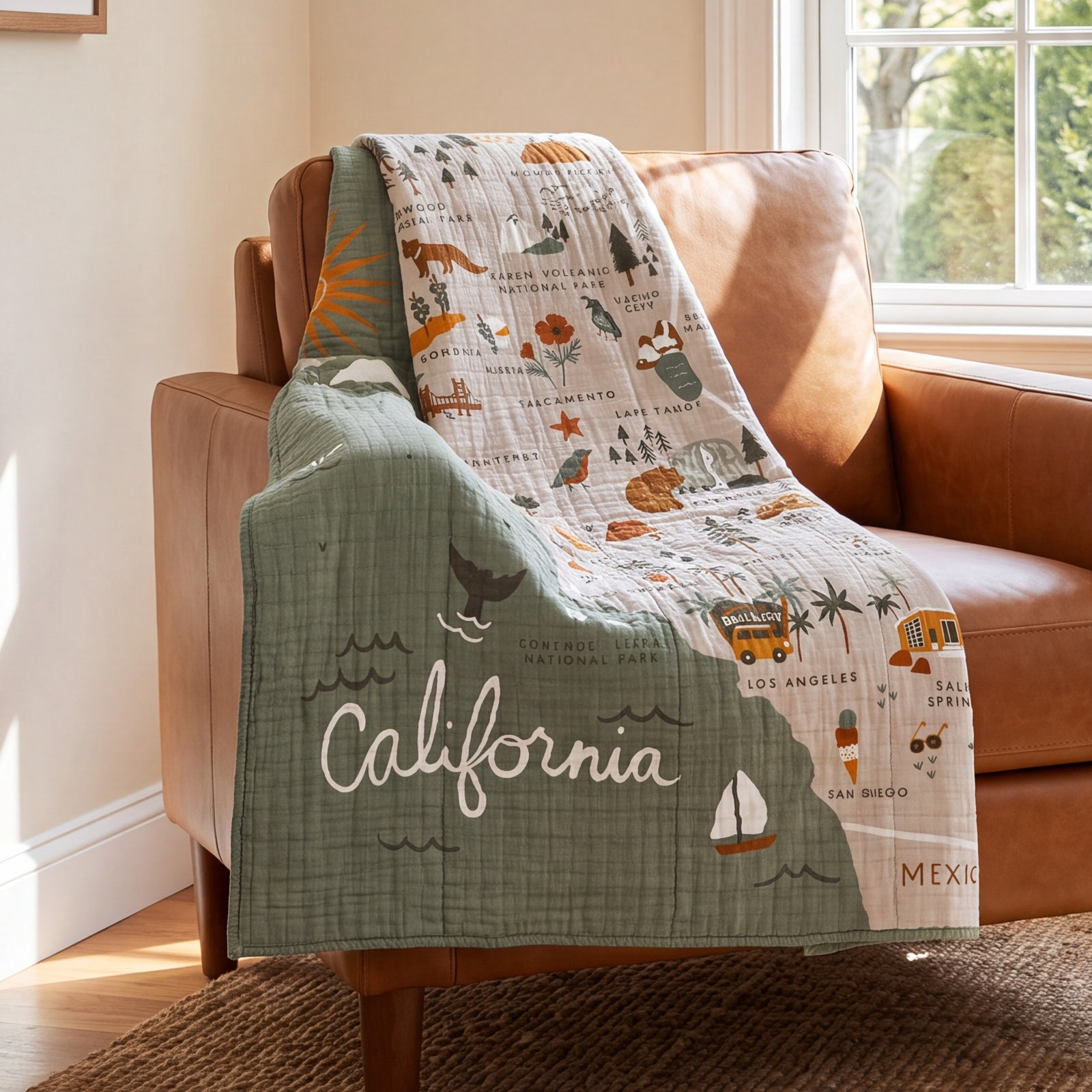 California Muslin Quilt