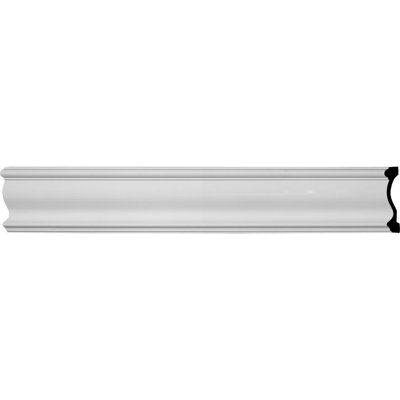 Ashford 6'' H x 96.13'' W x 1.375'' D Urethane Chair Rail