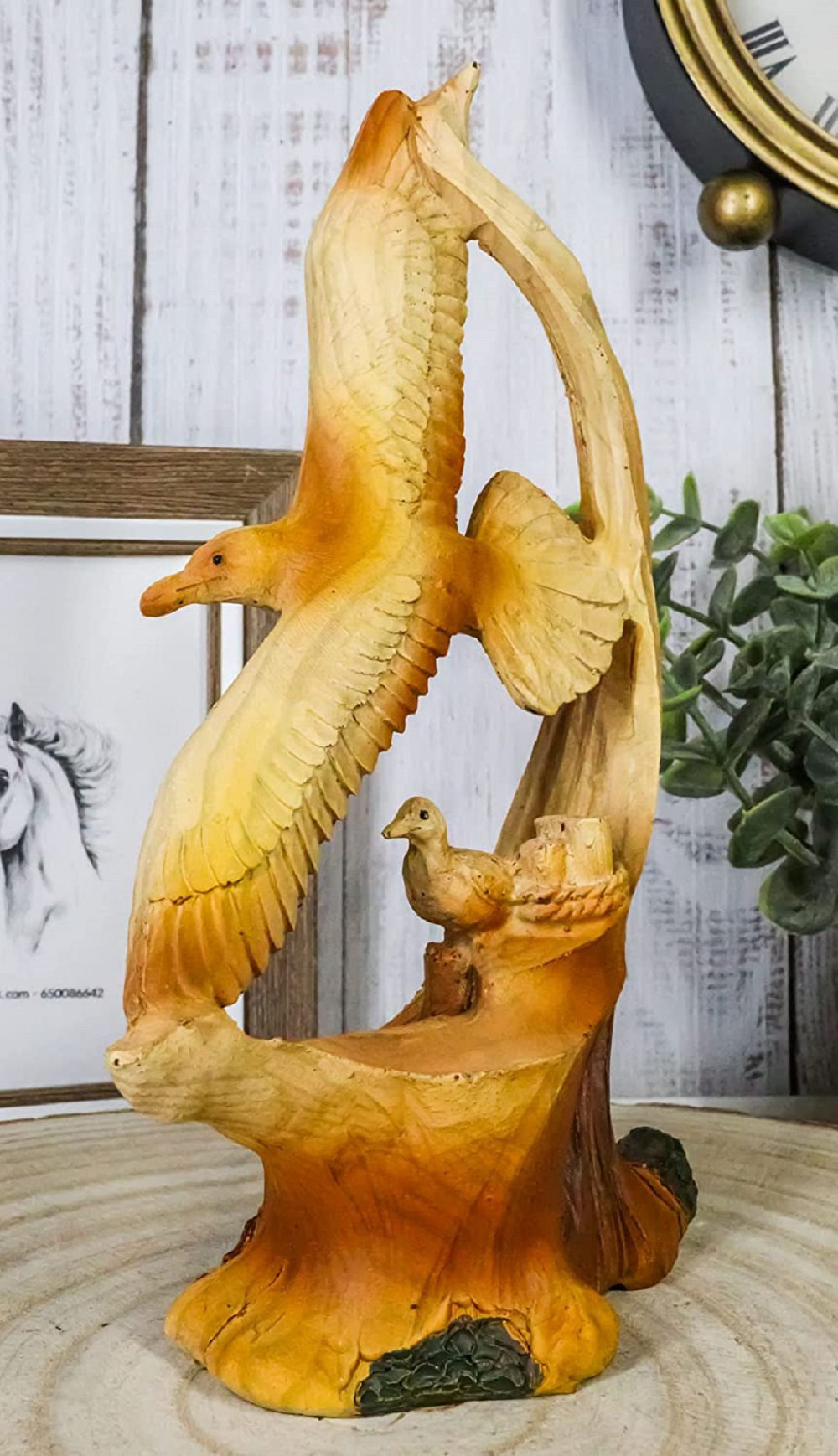 Millwood Pines Wings Of Liberty Lifelike American Bald Eagle With ...