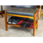 Banc de rangement en similicuir Aavan