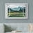 Window Scenery " Window View Countryside Lavender Flower Pine Tree Forest Nature Pictures Decor Rustic Landscape "-98448354
