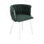 Chaise d'appoint de loisirs avec chaises en métal 2PC / ENSEMBLE