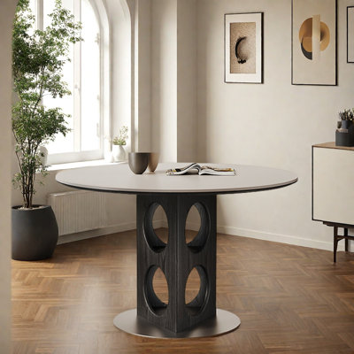 Vintage Rock Slab Dining Table.