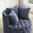 Jakora Velvet Swivel Barrel Chair-1959615756