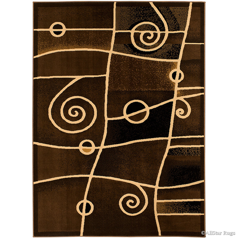 Performance Abstract Indoor Rug, Rectangle 5'2" x 7'2"