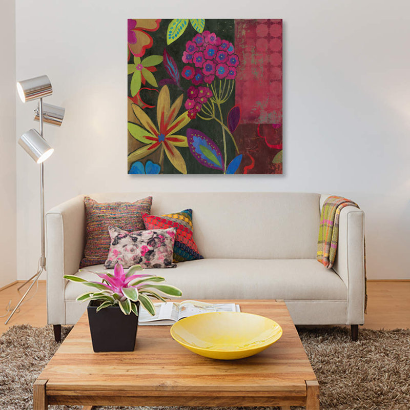 « frida i », reproduction sur toile, H 26 po x l 26 po x P 1,5 po