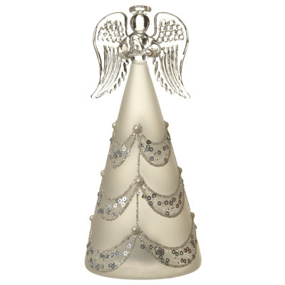 Mcdaniel 18cm Glass Hanging Figurine Ornament