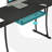 RIF6 L Shaped Modern Computer Office Desk w/ Keyboard Tray, Easy Assembly-59371383
