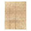 Moroccan Wool Geometric Area Rug in Ivory
