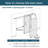 3-Lite 84'' Solid Manufactured Wood Barn Door with Hardware Kit-96677842