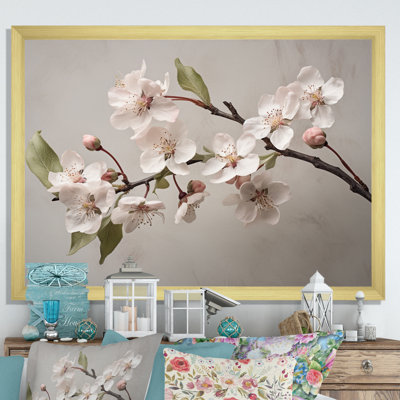 «Apple Blossom Delight I», reproduction d'art sur toile