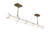 Njall 1 - Light Brass LED Kitchen Island Pendant